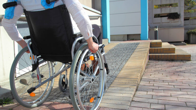 Ramp for wheelchair users, picture included in MEHC Perspective