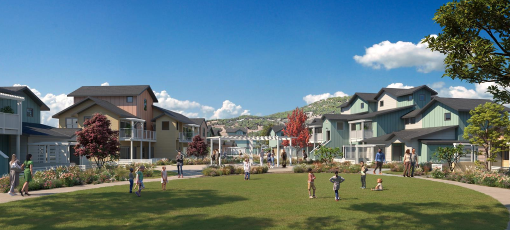 Habitat for Humanity redwood blvd project renderings