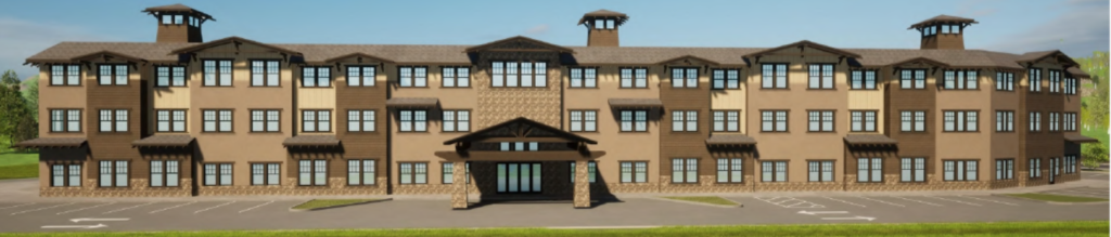 The Lodge on Novato Creek project rendering